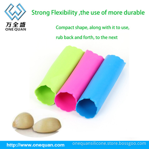 Cheapest Kitchenware Silicone Garlic Peeler/Garlic Zester